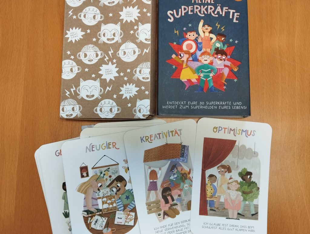 Karten mit Superkräften