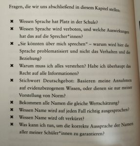 Text - Reflexionsfgragen